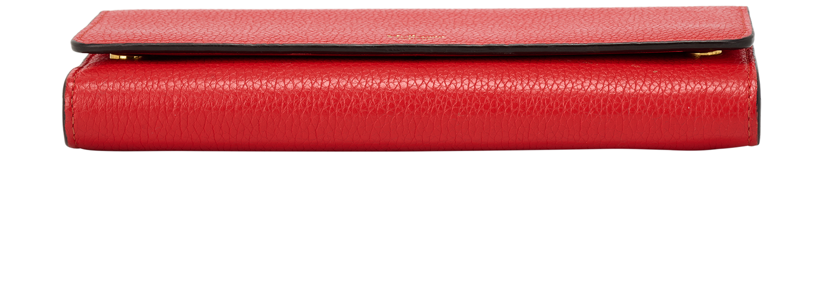 Mulberry Continental Purse, &pound;250, Accessories, Red, Leather, Top view